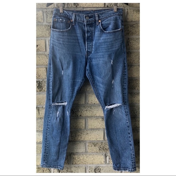 LEVI’S 501 Distressed Skinny - Picture 2 of 8